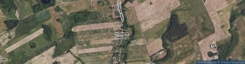 Zdjęcie satelitarne Kropiwne Stare ul.